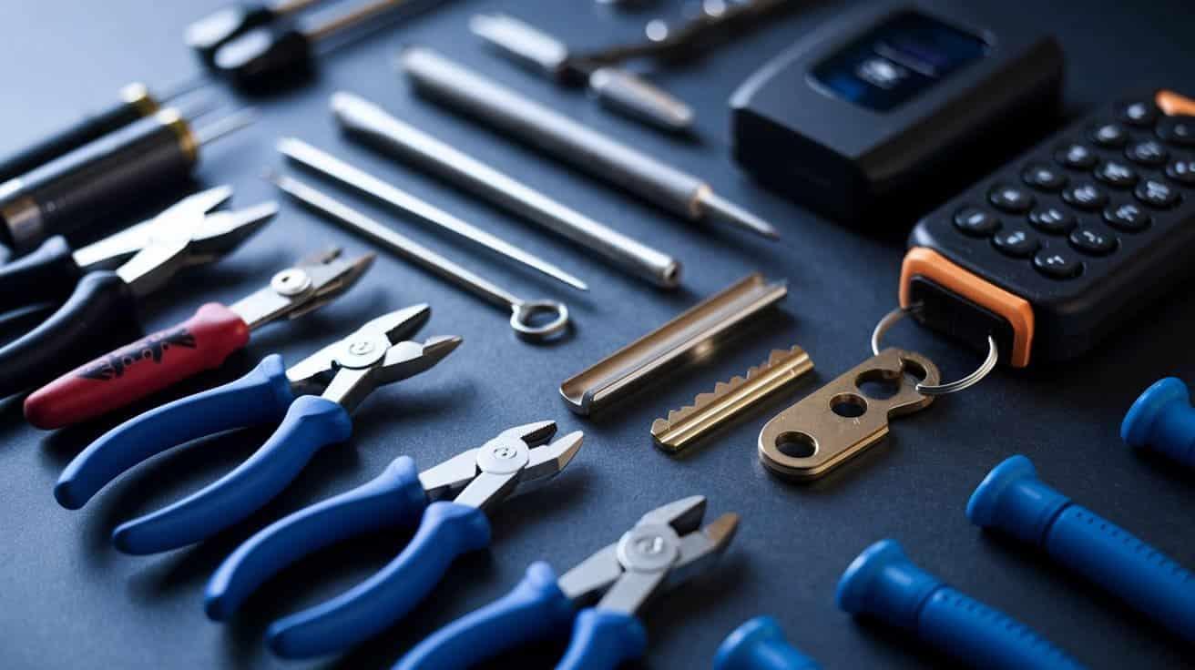 Outils professionnels de serrurier - Matériel spécialisé pour intervention rapide Orléans